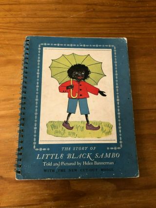 Collectable Vintage The Story Of Little Black Sambo By Helen Bannerman 1957