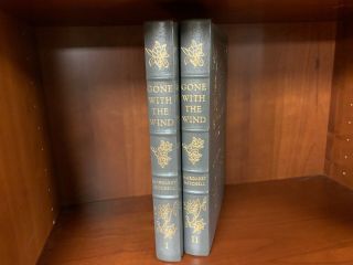 Easton Press - Gone With The Wind - 2vol.  - Mitchell - Masterpieces Amer.  Lit.  - Vg,