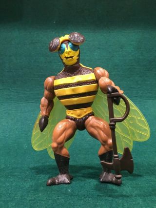Vintage Mattel 1983 He Man Motu Buzz Off Figure Complete