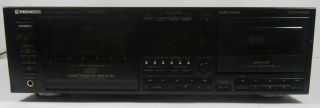 Pioneer Ct - Wm77r 6,  1 Multi - Changer Cassette Deck