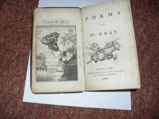 Poems By Mr Gray 1768