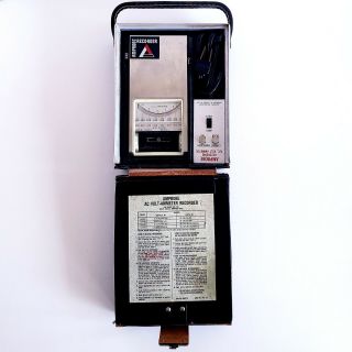 Amprobe Ac Volt - Ammeter Recorder Model Ava83 Vintage