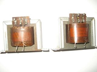 Vintage Matched Pair Telefunken Se Output Transformers 1930s