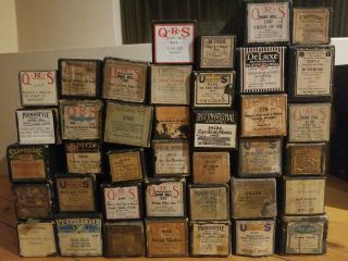 39 Vintage Piano Player Piano Rolls