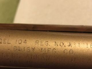 vintage daisy bb gun rifle Model 104 Golden Eagle 2