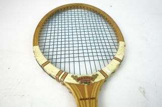Vintage Dunlop Wooden Tennis Racket Maxply Fort Model 4 1/2 Medium