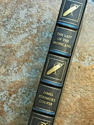 The Last Of The Mohicans By Cooper Easton Press Deluxe Leather Bound Edition