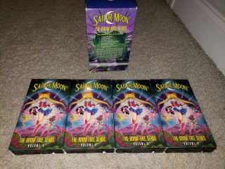 Vintage 1997 Sailor Moon: The Doom Tree Series - Four Volume VHS Box Set 6