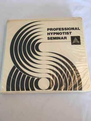 Vintage Professional Hypnotist Seminar On Cassette Tapes