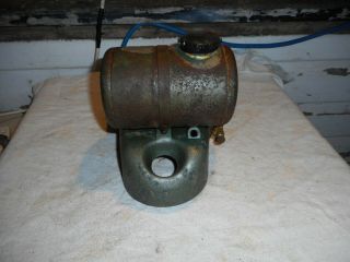 VINTAGE VICTA 18 LAWN MOWER ENGINE COWL WITH TANK 3