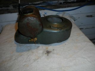 VINTAGE VICTA 18 LAWN MOWER ENGINE COWL WITH TANK 4