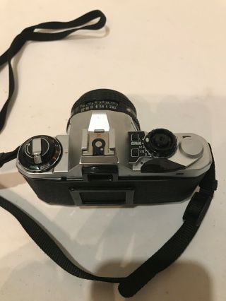 Vintage Pentax ME 35mm Camera with SMC Pentax - M Lens 1:2 50mm 5
