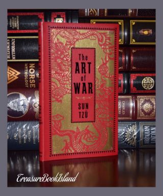 The Art Of War By Sun Tzu Deluxe Leather Bound Collectible Pocket Edition