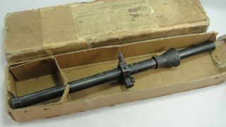 Vintage Mossberg 4x Power Scope And Mount Rifle Scope 13