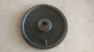 Vintage South Bend 9 " Lathe Change Gear 80t Tooth Teeth 9/16 " Bore