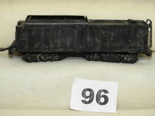 Vintage Ho Scale 14 Wheel Steam Locomotive Coal Tender,  Brass Body
