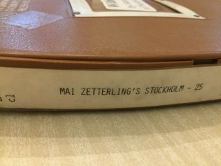 16mm Film “Mai Zetterling’s Stockholm” (1977) Vintage Stockholm Travel Short 2