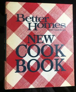 Vintage Better Homes & Gardens Cook Book 5 Ring Binder 1970 3rd Printing EUC 2