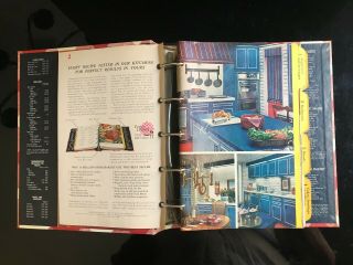 Vintage Better Homes & Gardens Cook Book 5 Ring Binder 1970 3rd Printing EUC 5