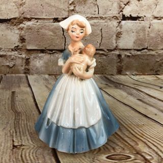 Vintage Leftons Nurse With Baby Made In Japan Figurine