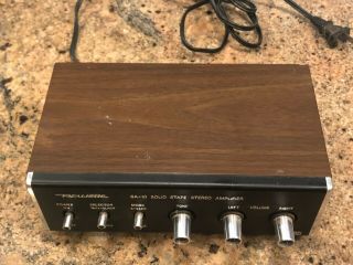 Vintage Amp Realistic SA - 10 Solid State Stereo Amplifier Vintage Amplifier 2