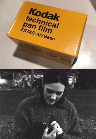 Vintage Kodak Technical Pan B&w Film 35mm.  (36 Exp).  Expired 2003.  ✅