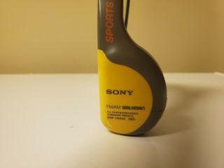 Sony Srf - hm55 Am/fm Stereo Headphones vintage item FAST 3