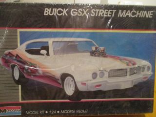 Vintage Monogram 2747 1970 Buick Gsx Street Machine 1/24 
