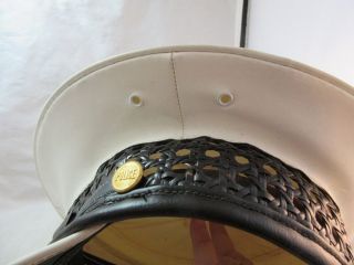 Vintage 1960 ' s Cincinnati P.  D. ,  cap hat.  Brass buttons 8
