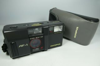 Old Vintage Olympus Af - 1 35mm Compact Film Camera