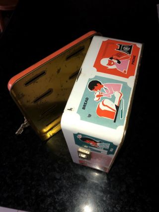 Vintage WILLOW Budget Tin - Money Box 5