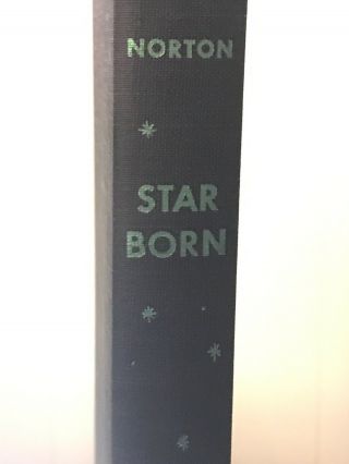 STAR BORN by Andre Norton Vintage 1957 First Edition / HARDCOVER / Sci - Fi Book 7