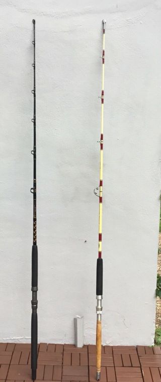 Vtg Penn Senator Rods Of Champions Ss - 3140rw Saltwater/fishing Rod,  Pre - Owned