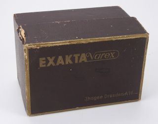 Ihagee Empty Box Only For Exakta Varex (with Biotar) /cks/188886