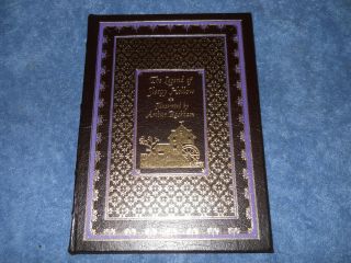 The Legend Of Sleepy Hollow Arthur Rackham Easton Press Leather Bound Book