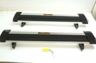 Vintage Barrecrafters Ski And/or Snowboard Rack Set With Key
