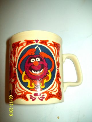 Muppets Animal Vintage Coffee Cup Mug Jim Henson Kiln Craft Made In England