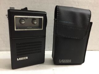 Vtg Lanier Ms - 105 Microcassette Recorder Made In Japan S1902