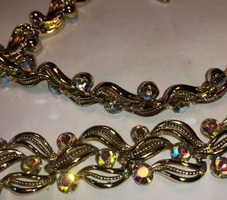 Vintage Lisner Set Necklace Earring And Bracelet 5