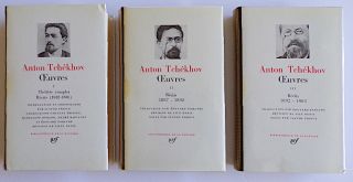 Bibliotheque De La Pleiade Anton Tchekhov Ouvres I,  Ii & Iii French Edition