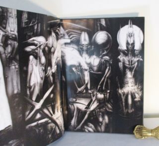 NECRONOMICON II H.  R.  Giger Hardcover Second Printing 1994 5