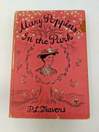 1952 Vintage Mary Poppins In The Park By P.  L.  Travers First Edition Book Hc/dj