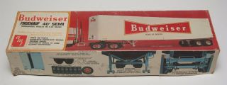 60 Vintage 1/25 Amt Budweiser Fruehauf 40 