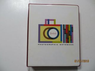 Vintage Kodak Photographic Notebook Motion Picture Data Booklets