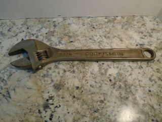 Vintage Craftsman 12in Adjustable Wrench 9 - 44605 (300mm)