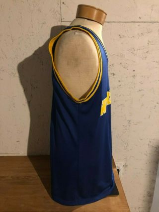 s Vintage CHRIS WEBBER Rookie Champion Jersey Size 44 GOLDEN STATE WARRIORS 90 ' s 6