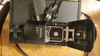 YASHICA 800 electro camera.  shape.  With case 2
