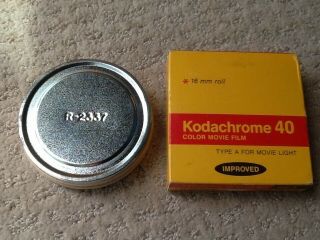 Vintage Kodachrome 40 Color Movie Film 16mm Type A 100 Ft.