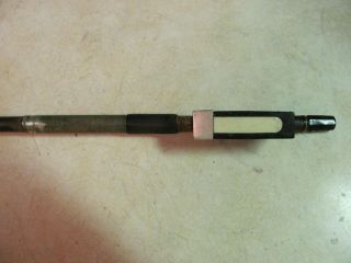 Vintage 4/4 Violin Bow Steel Stick For Repair/rehair