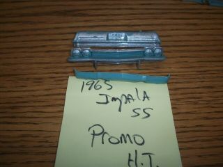 Vintage Promo 1965 Impala Ss Front Rear Bumpers Valance 1/25